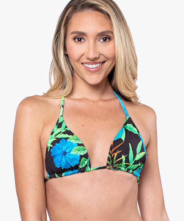Tie Triangle Bikini Top