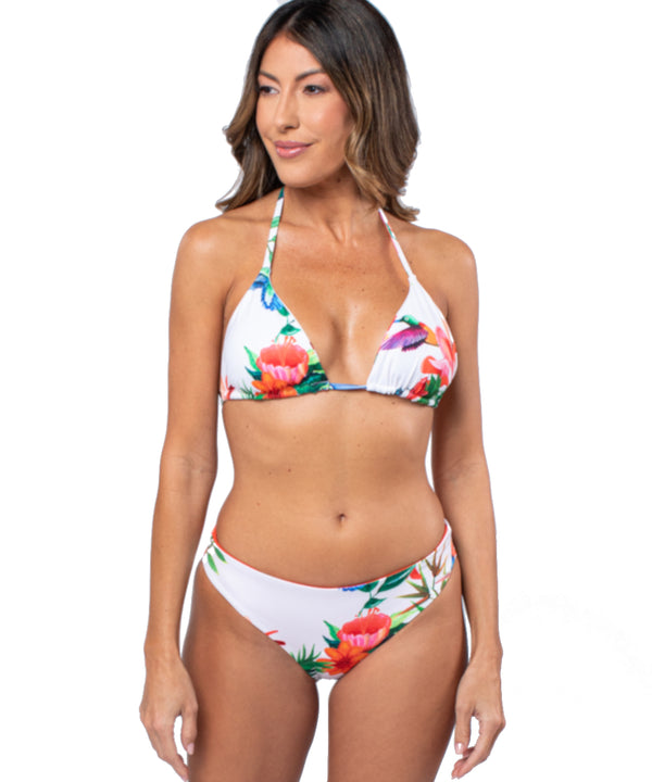 Tie Triangle Bikini Top