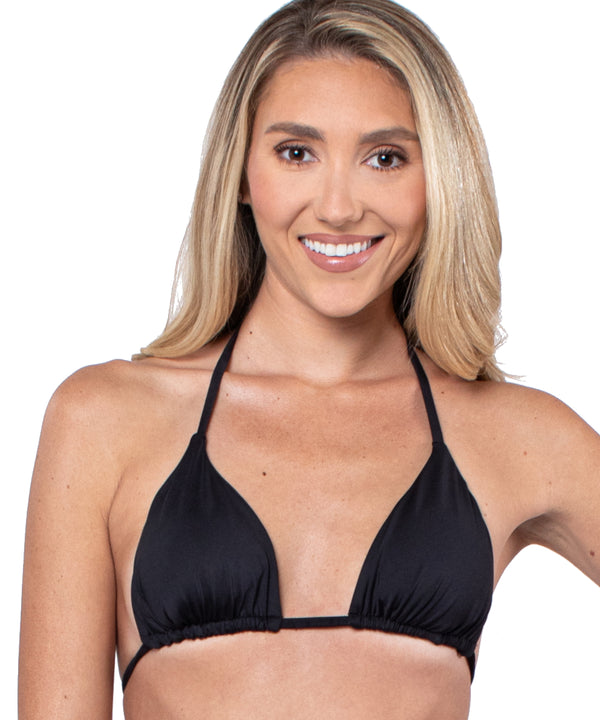 Tie Triangle Bikini Top