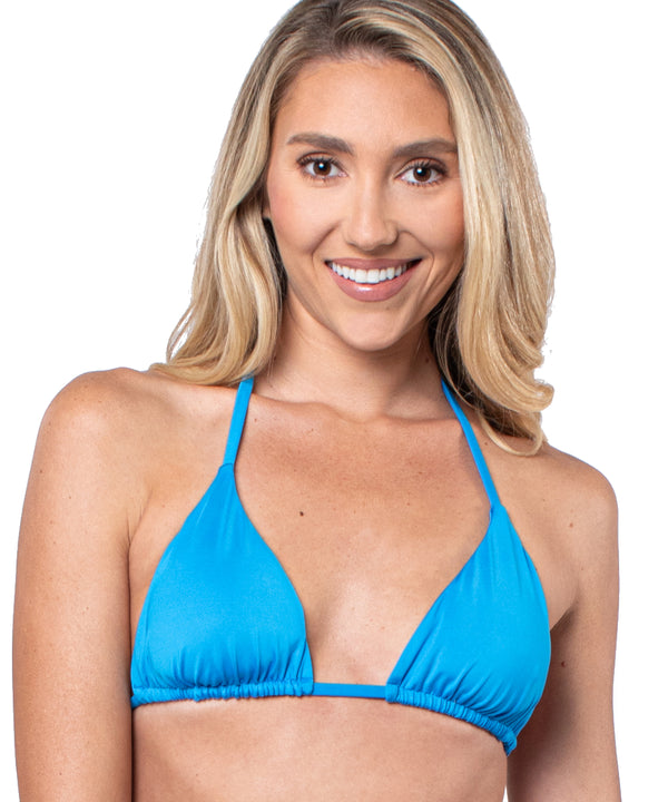Tie Triangle Bikini Top