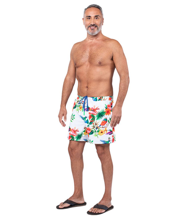 Relaxed Slim Fit Swim Short