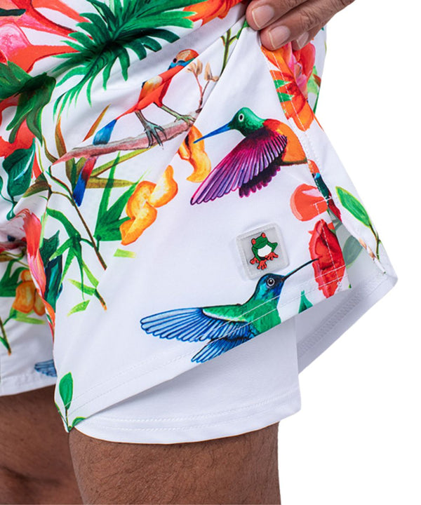 Relaxed Slim Fit Swim Short