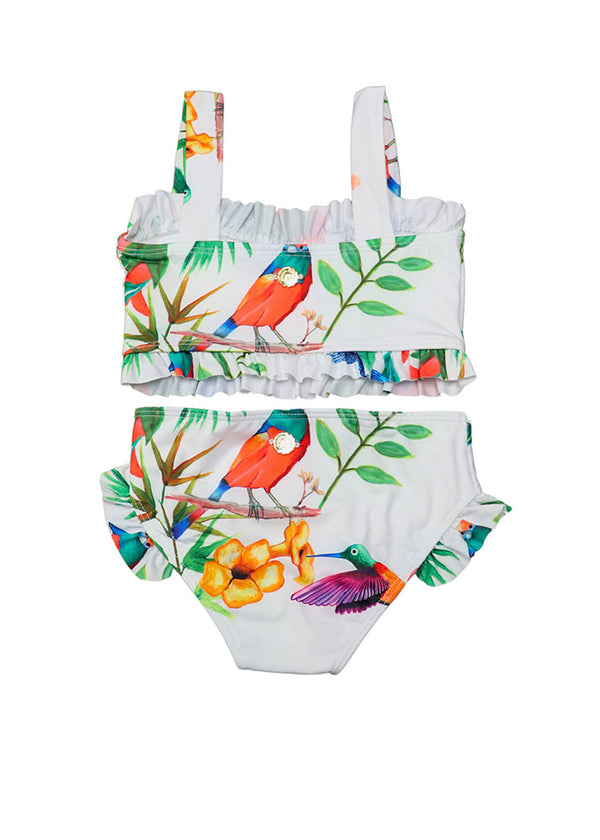 Kids Ruffle Two Piece Bikini