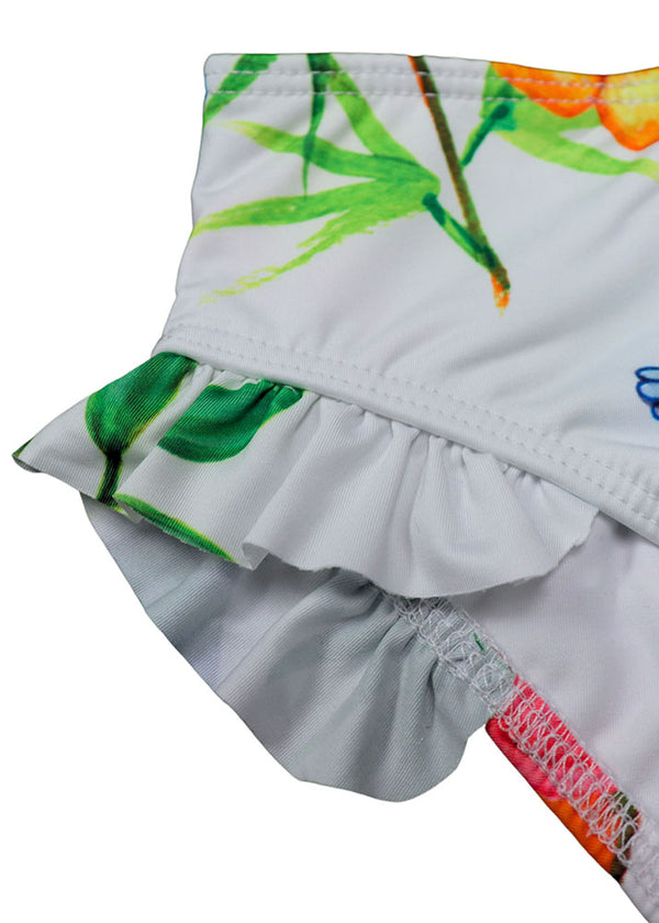 Kids Ruffle Two Piece Bikini