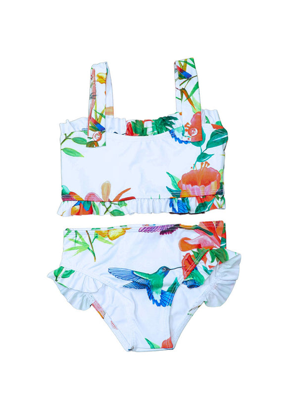Kids Ruffle Two Piece Bikini