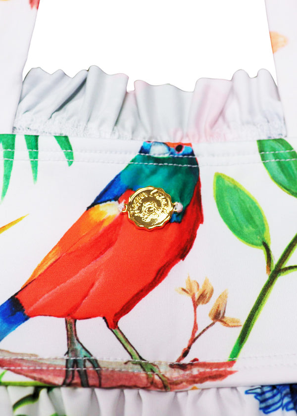 Kids Ruffle Two Piece Bikini