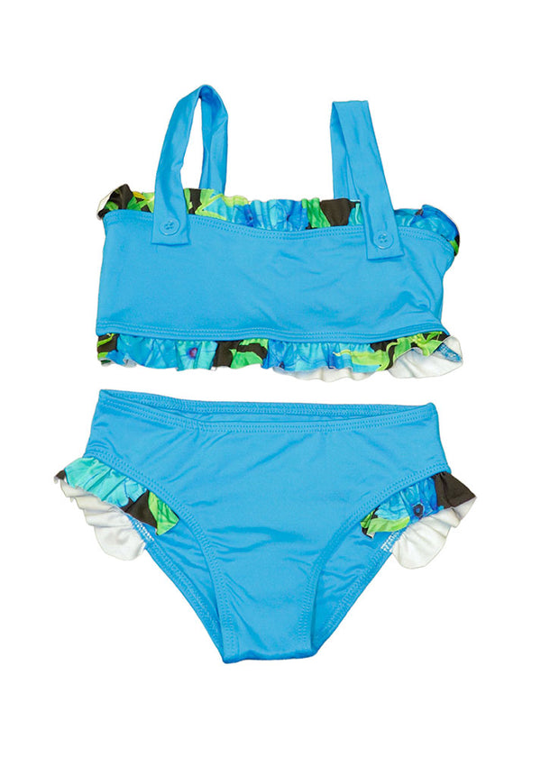 Kids Ruffle Two Piece Bikini