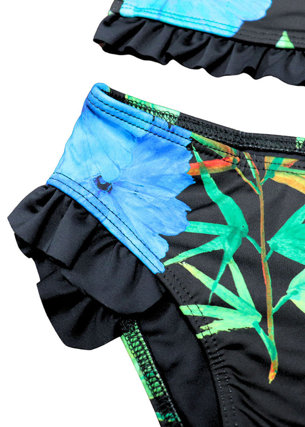 Kids Ruffle Two Piece Bikini
