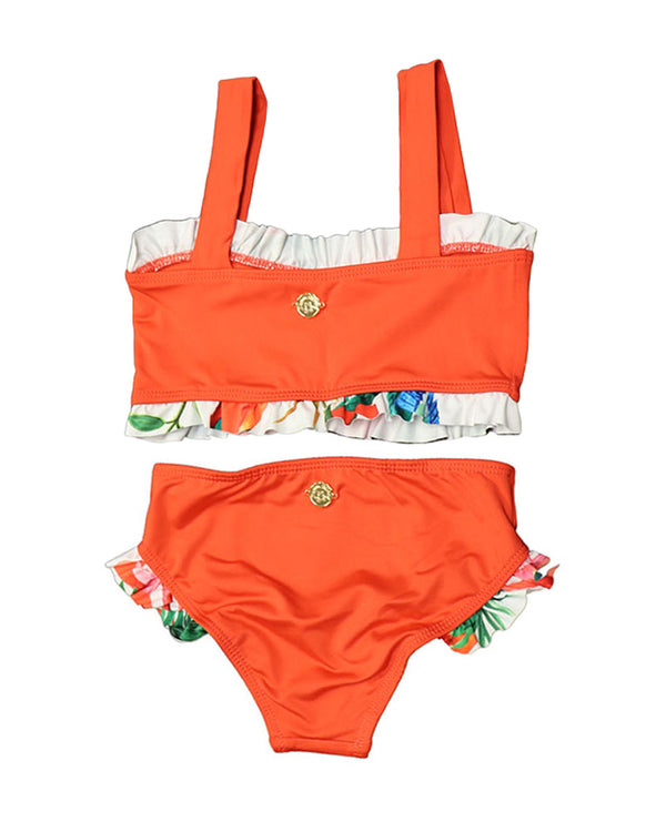 Kids Ruffle Two Piece Bikini