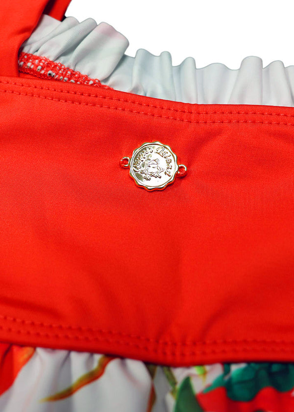 Kids Ruffle Two Piece Bikini