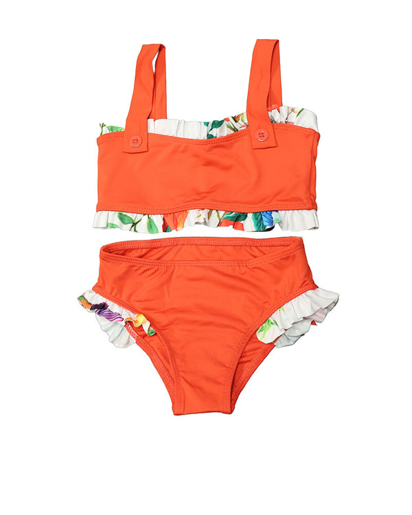 Kids Ruffle Two Piece Bikini