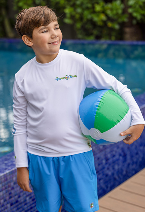 KIDS LONG SLEEVE SUN SHIRT