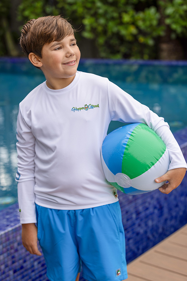 KIDS LONG SLEEVE SUN SHIRT