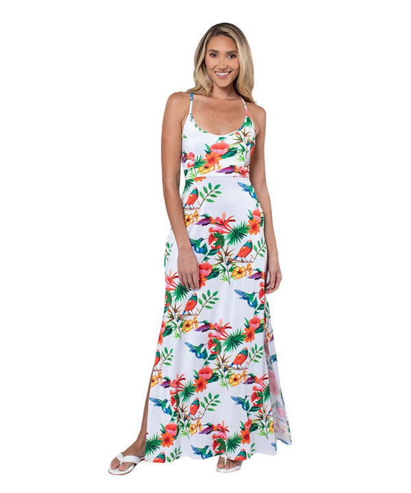 Tie Back Maxi Dress