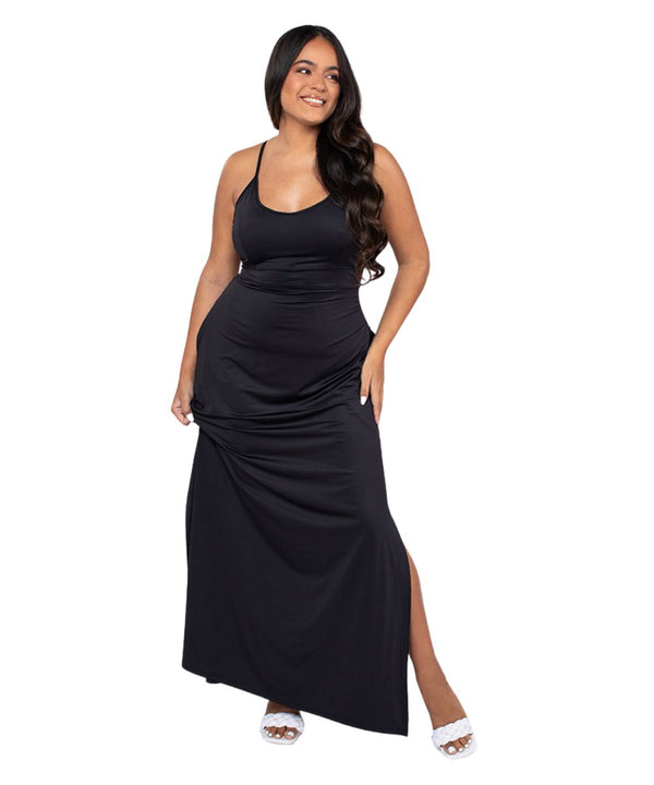 Tie Back Maxi Dress