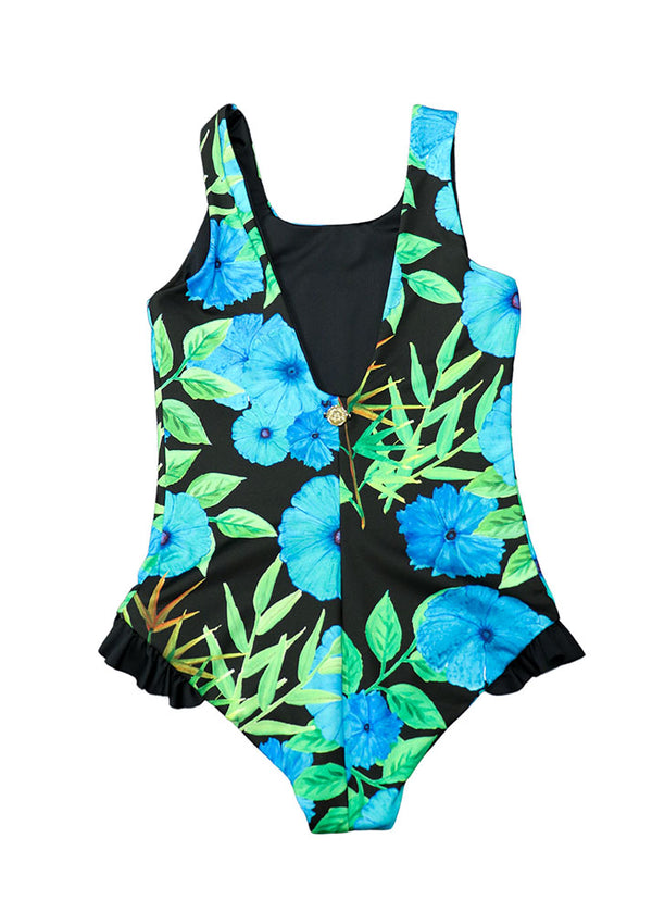 Kids Ruffle One Piece Swimsuit