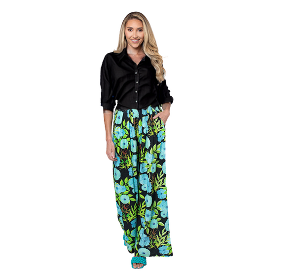 Linen Wide Leg Pant