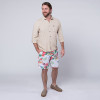 Relaxed Fit Linen Short