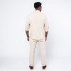 Long Sleeve Slim Fit Linen Shirt